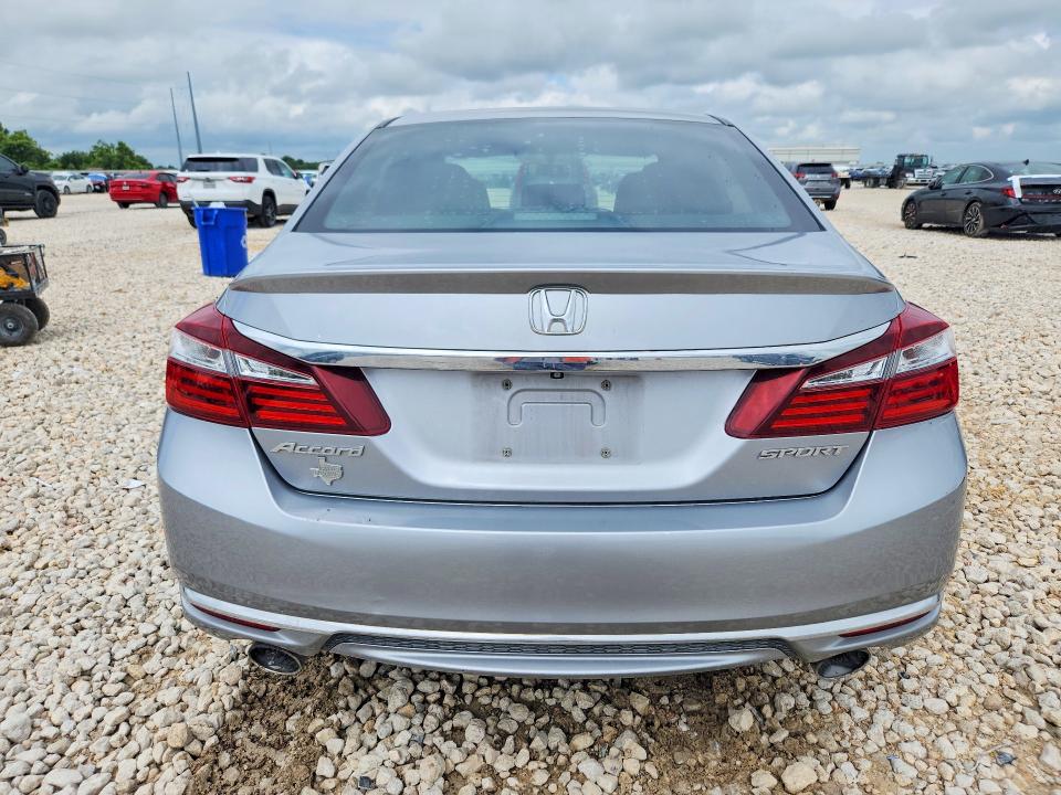 2017 Honda VIN 1HGCR2F58HA083041 COPART salvage auction — FRONT END, Tx - Salvage Vehicle Title, sold $3,100 on 2026-07-02 (photo 6)