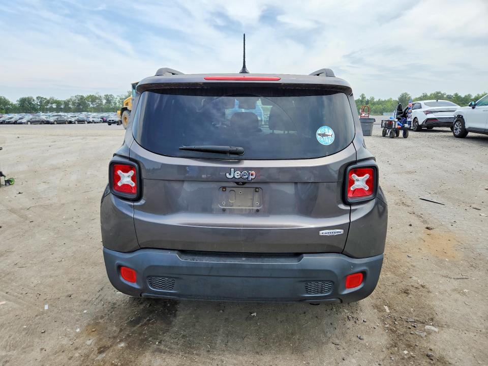 2017 Jeep Renegade VIN ZACCJABB3HPF64486 COPART salvage auction — SIDE, Va - Certificate Of Title, sold $725 on 2026-08-19 (photo 6)