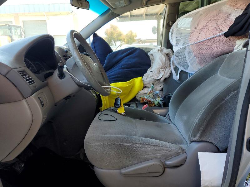2008 Toyota Sienna VIN 5TDZK23C68S182248 COPART salvage auction — VANDALISM, Ca - Salvage Certificate, sold $550 on 2026-07-07 (photo 7)