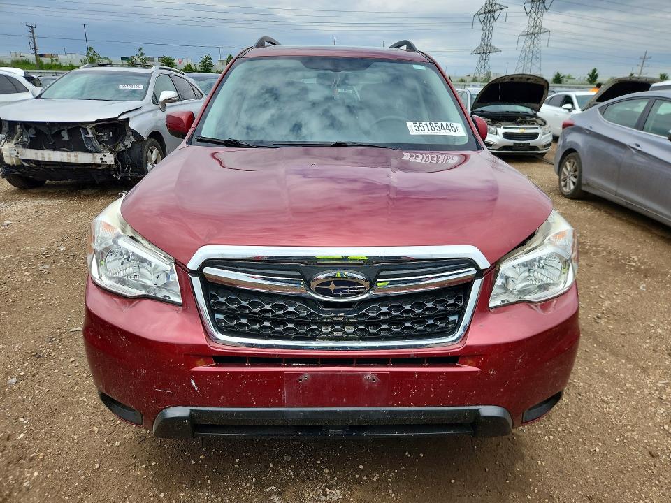 2015 Subaru VIN JF2SJADC2FH811276 COPART salvage auction — FRONT END, Il - Salvage Certificate, sold $925 on 2026-07-14 (photo 5)