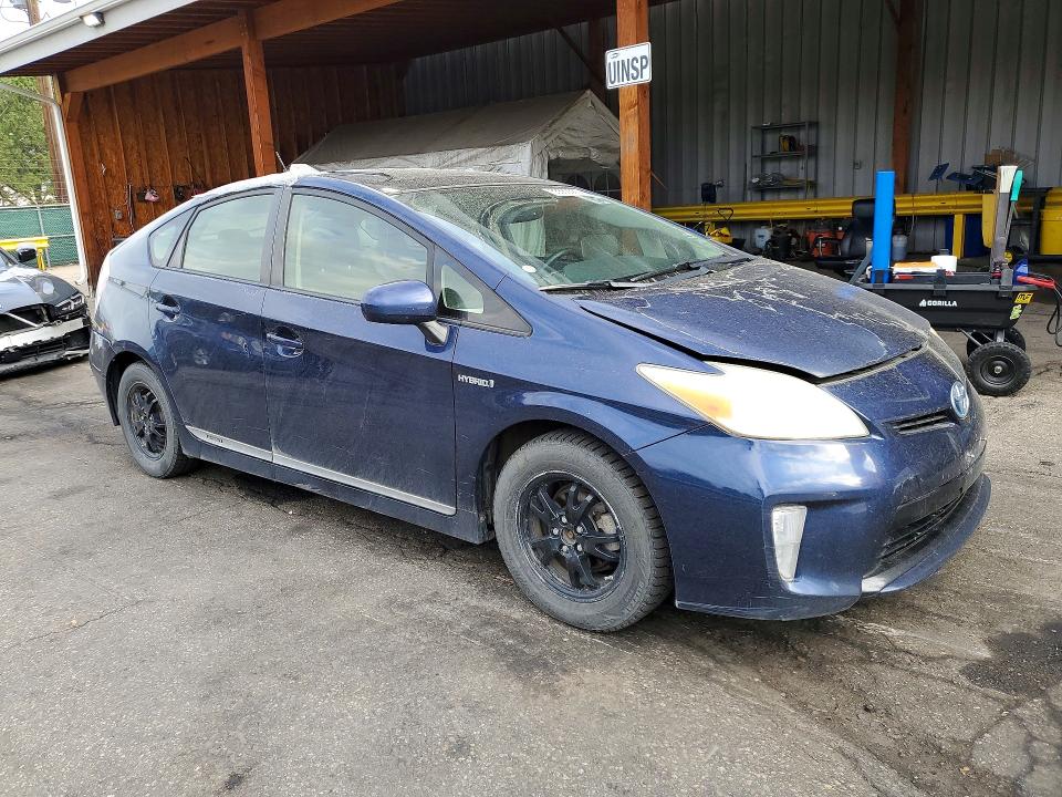 2013 Toyota VIN JTDKN3DU9D1677055 COPART salvage auction — ROOF, Co - Public - Salvage Title, sold $2,300 on 2026-07-02 (photo 4)