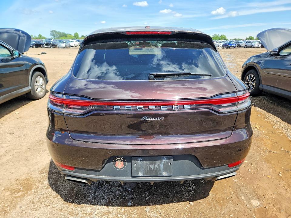 2021 Porsche VIN WP1AA2A51MLB16981 COPART salvage auction — FRONT END, IL - SALVAGE CERTIFICATE, sold $18,600 on 2026-07-28 (photo 6)