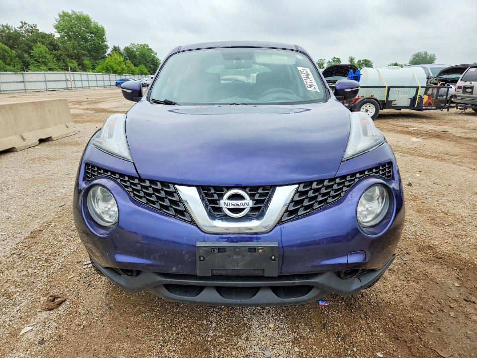 2015 Nissan Juke VIN JN8AF5MR9FT501490 COPART salvage auction — FRONT END, Il - Salvage Certificate, sold $1,850 on 2026-07-16 (photo 5)