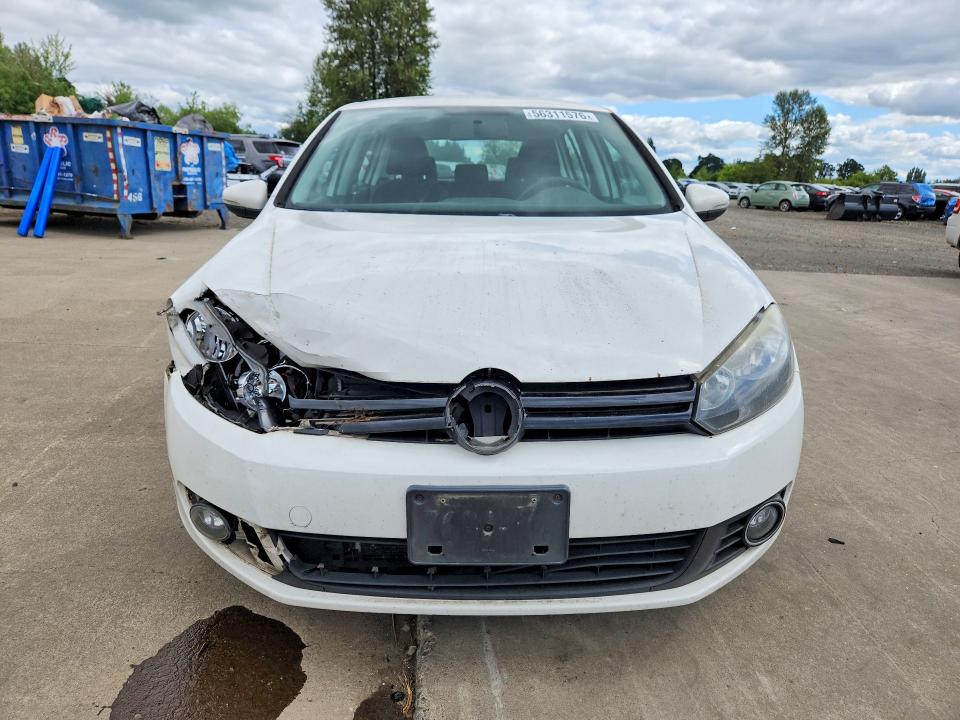 2012 Volkswagen VIN WVWNM7AJ3CW294313 COPART salvage auction — FRONT END, Or - Salvage Title Certificate, sold $2,050 on 2026-07-20 (photo 5)