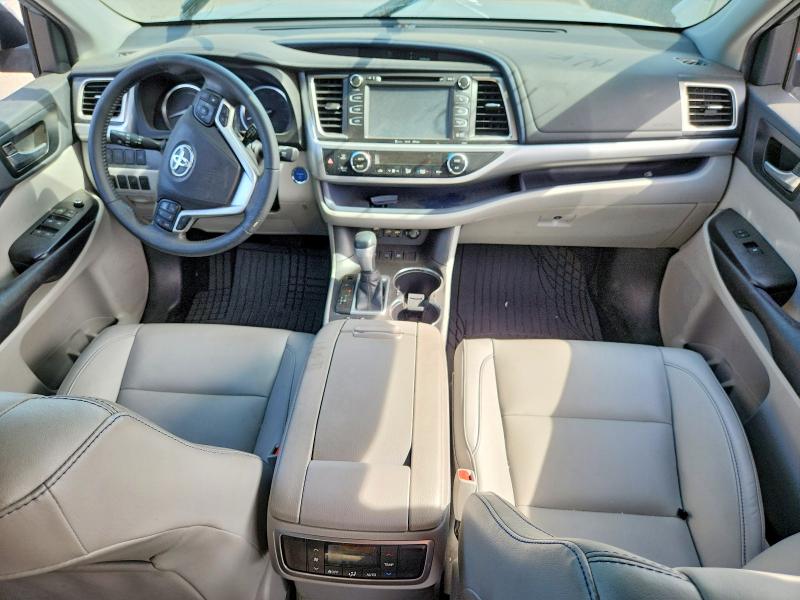 2019 Toyota Highlander hybrid VIN 5TDJGRFH5KS078811 COPART salvage auction — ALL OVER, Ca - Salvage Certificate, sold $5,800 on 2026-07-28 (photo 8)