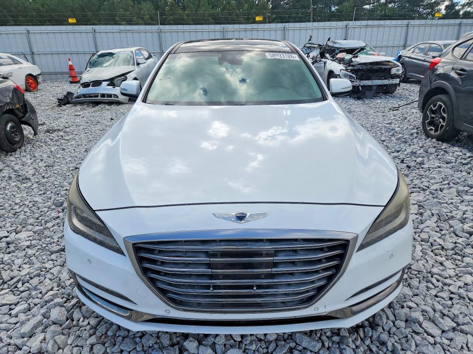 2018 Genesis G80 VIN KMHGN4JE8JU227623 COPART salvage auction — NORMAL WEAR, Tx - Certificate Of Title, sold $4,600 on 2026-07-14 (photo 5)