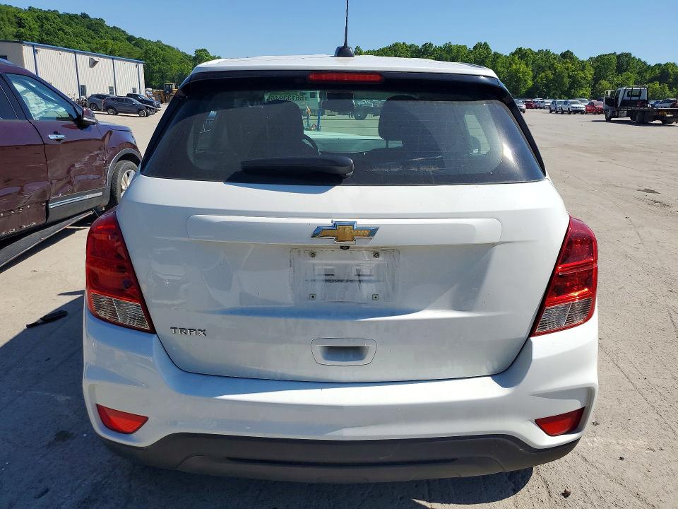 2018 Chevrolet Trax VIN KL7CJKSB7JB568754 COPART salvage auction — FRONT END, Pa - Certificate Of Salvage, sold $1,250 on 2026-07-09 (photo 6)