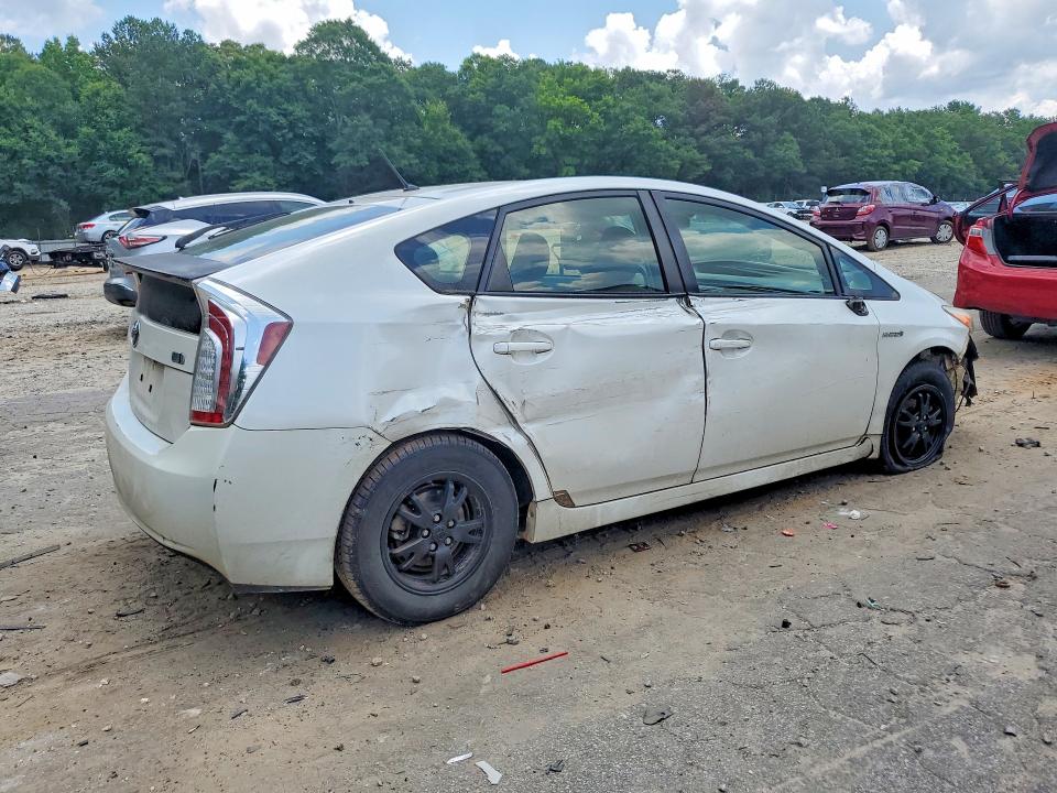 2014 Toyota Prius VIN JTDKN3DU0E0371840 COPART salvage auction — SIDE, Ga - Cert Of Title-Salvage, sold $1,950 on 2026-07-17 (photo 3)