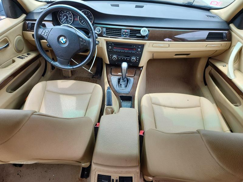 2009 BMW 3 series VIN WBAPH53519A436694 COPART salvage auction — FRONT END, NY - MV-907A SALVAGE CERTIFICATE, sold $550 on 2026-07-13 (photo 8)