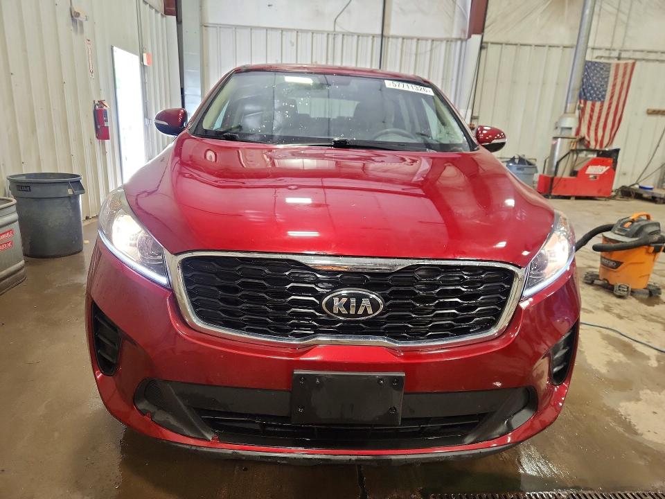 2020 Kia Sorento VIN 5XYPGDA33LG653172 COPART salvage auction — HAIL, Wi - Salvage - Multiple Brands, sold $5,300 on 2026-07-13 (photo 5)