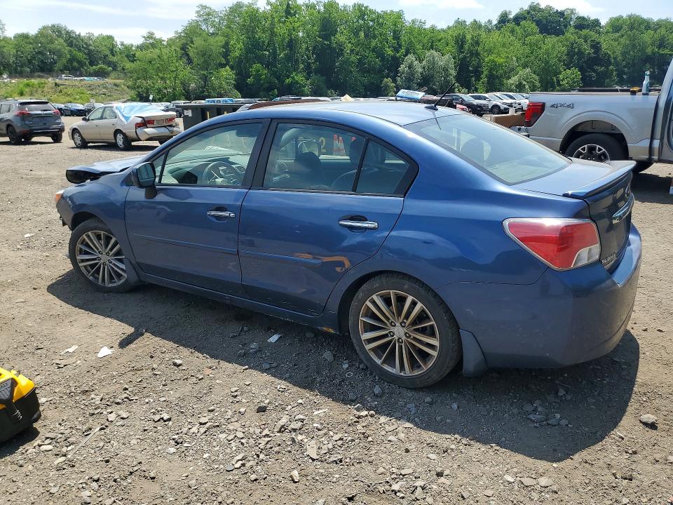 2012 Subaru Impreza VIN JF1GJAH63CH015744 COPART salvage auction — FRONT END, Ny - Mv-907A Salvage Certificate, sold $325 on 2026-07-14 (photo 2)