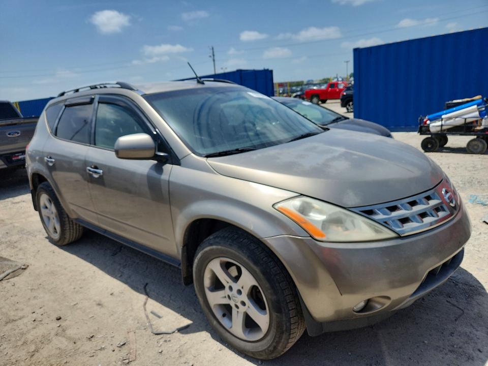 2004 Nissan Murano VIN JN8AZ08T34W222841 COPART salvage auction — DAMAGE HISTORY, In - Cert Of Title-Salvage Title, sold $200 on 2026-07-17 (photo 4)