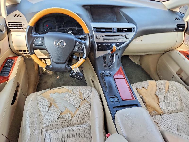 2010 Lexus Rx 350 VIN 2T2BK1BAXAC069263 COPART salvage auction — FRONT END, Ct - Cert Of Title-Salvage, sold $4,000 on 2026-07-02 (photo 8)
