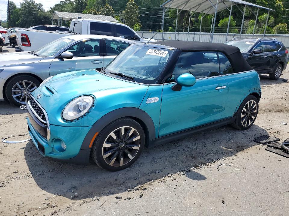 2017 Mini Cooper VIN WMWWG9C30H3C82120 COPART salvage auction — REAR END, Ga - Cert Of Title-Salvage, sold $3,050 on 2026-07-09 (photo 1)