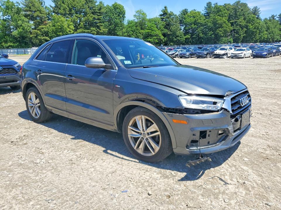 2018 Audi Q3 VIN WA1JCCFS5JR009435 COPART salvage auction — FRONT END, Ma - Cert Of Title-Salvage, sold $6,400 on 2026-07-09 (photo 4)