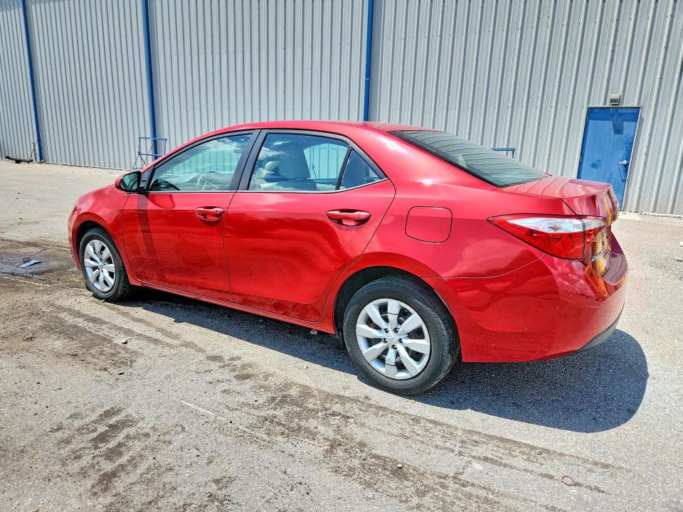 2015 Toyota Corolla VIN 5YFBURHE1FP253733 COPART salvage auction — FRONT END, Fl - Cert Of Title Slvg Rebuildable, sold $3,750 on 2026-07-13 (photo 2)