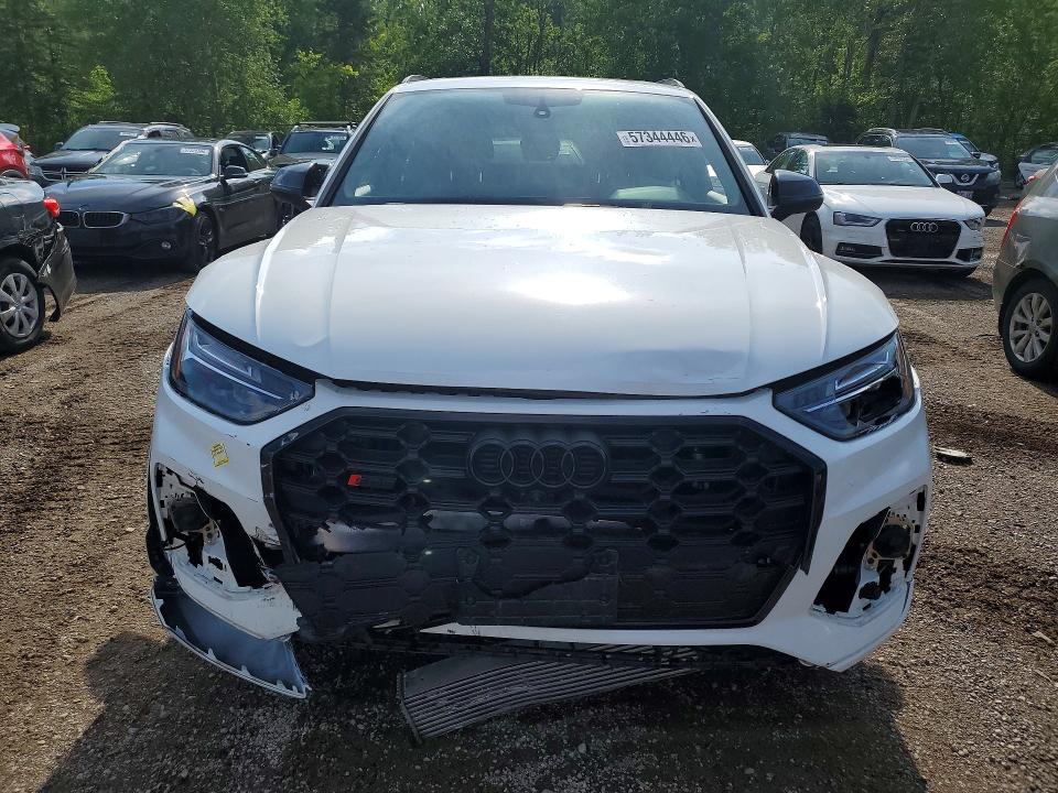 2024 Audi Sq5 VIN WA1A4AFYXR2114224 COPART salvage auction — FRONT END, On - Permit Salvage, sold $11,600 on 2026-07-07 (photo 5)