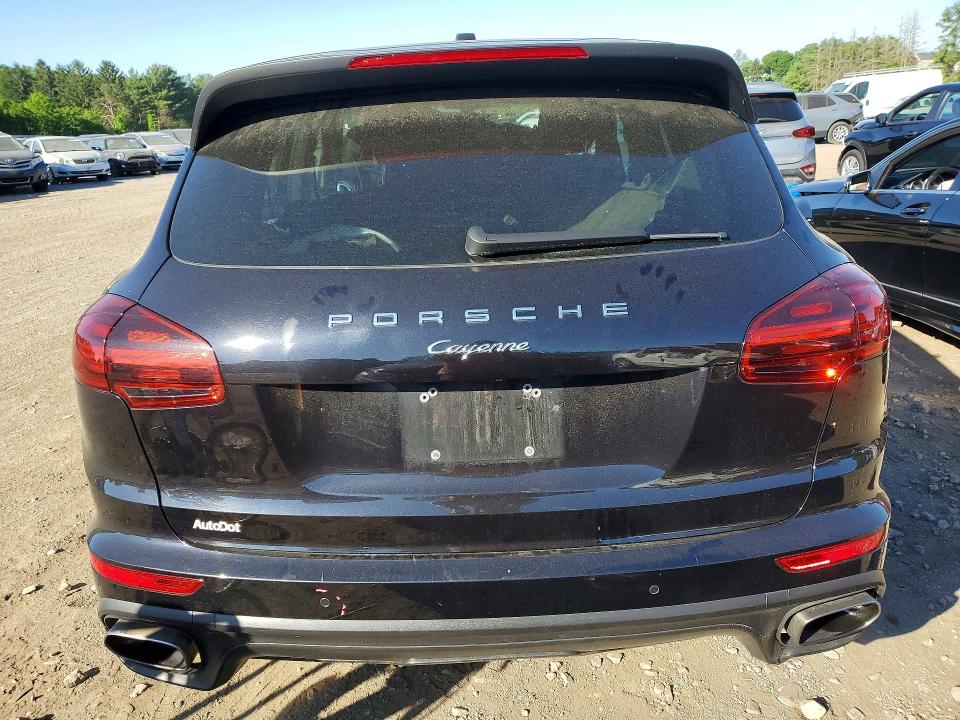 2016 Porsche Cayenne VIN WP1AA2A24GLA04508 COPART salvage auction — FRONT END, Md - Cert Of Salvage > 75% Damage, sold $4,400 on 2026-07-20 (photo 6)