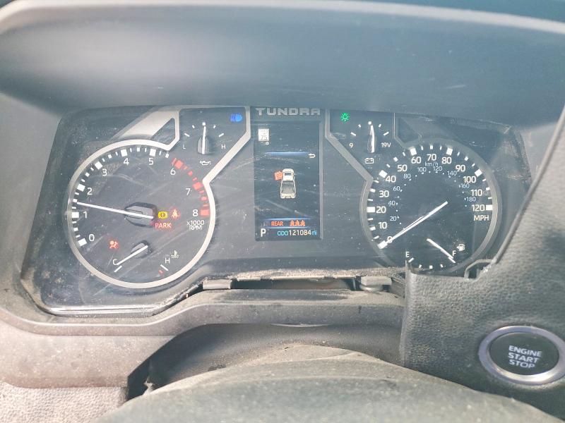 2022 Toyota Tundra VIN 5TFLA5CD7NX001263 COPART salvage auction — SIDE, Tx - Salvage Vehicle Title, sold $7,600 on 2026-07-07 (photo 9)