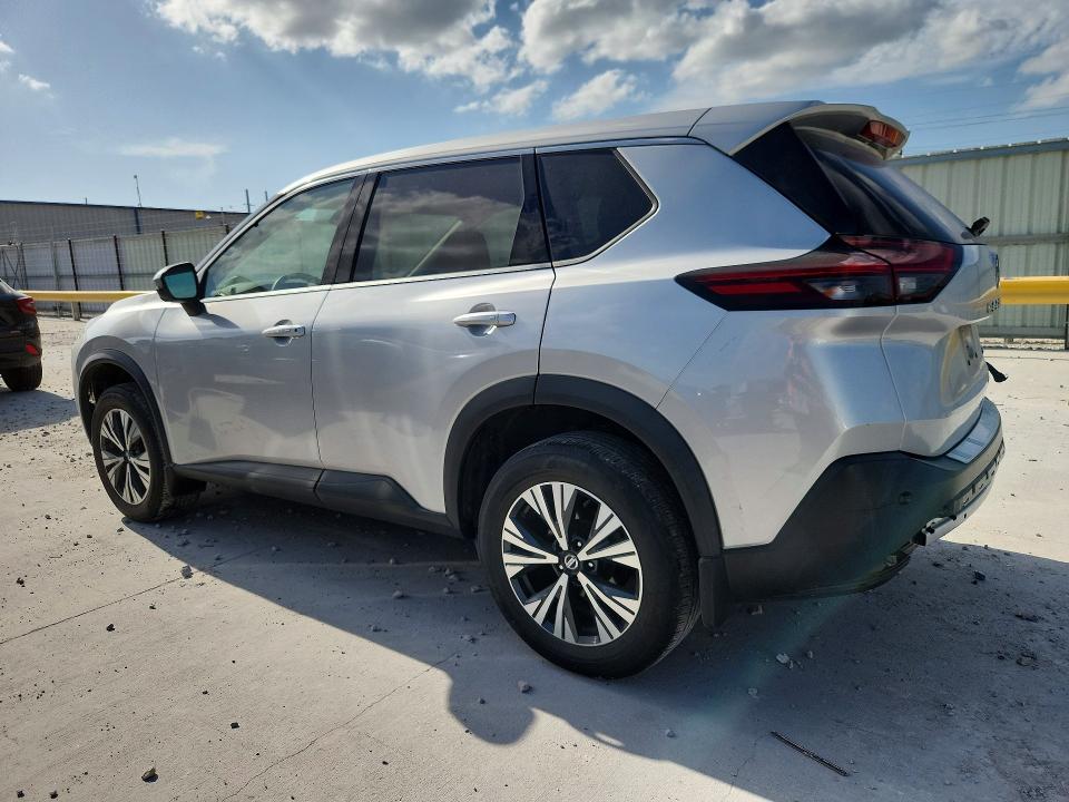 2021 Nissan Rogue VIN 5N1AT3BA7MC759750 COPART salvage auction — REAR END, Tx - Salvage Vehicle Title, sold $6,200 on 2026-07-02 (photo 2)