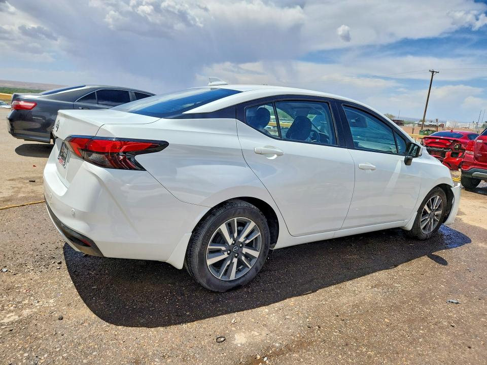 2025 Nissan Versa VIN 3N1CN8EV2SL873016 COPART salvage auction — FRONT END, Nm - Cert Of Title-Salvage, sold $4,400 on 2026-07-09 (photo 3)