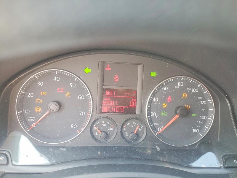 2009 Volkswagen Rabbit VIN WVWBB71K69W027676 COPART salvage auction — FRONT END, Ny - Mv-907A Salvage Certificate, sold $475 on 2026-07-23 (photo 9)