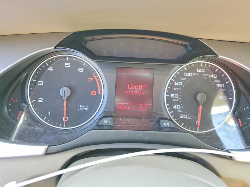 2011 Audi A4 VIN WAUBFAFL2BN014032 COPART salvage auction — MECHANICAL, Co - Dis/Dlr/Exp Only Clean Title, sold $450 on 2026-07-21 (photo 9)
