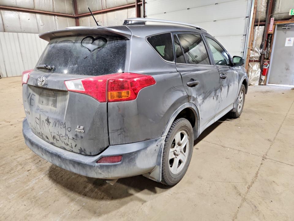 2014 Toyota Rav 4 VIN JTMBFREV0ED063521 COPART salvage auction — FRONT END, Ak - Bill Of Sale- Salvage, sold $4,400 on 2026-07-07 (photo 3)
