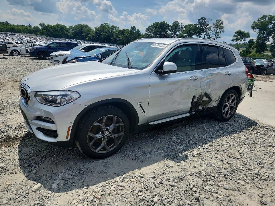 2021 BMW VIN 5UXTY3C04M9H67324 COPART salvage auction — SIDE, Ga - Cert Of Title-Salvage, sold $7,800 on 2026-07-28 (photo 1)