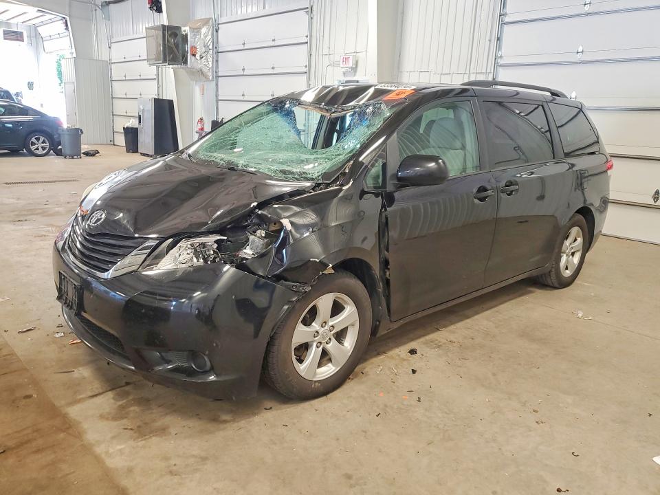 2014 Toyota VIN 5TDKK3DC3ES523087 COPART salvage auction — ROOF, Mn - Cert Of Title-Salvage, sold $1,750 on 2026-07-02 (photo 1)