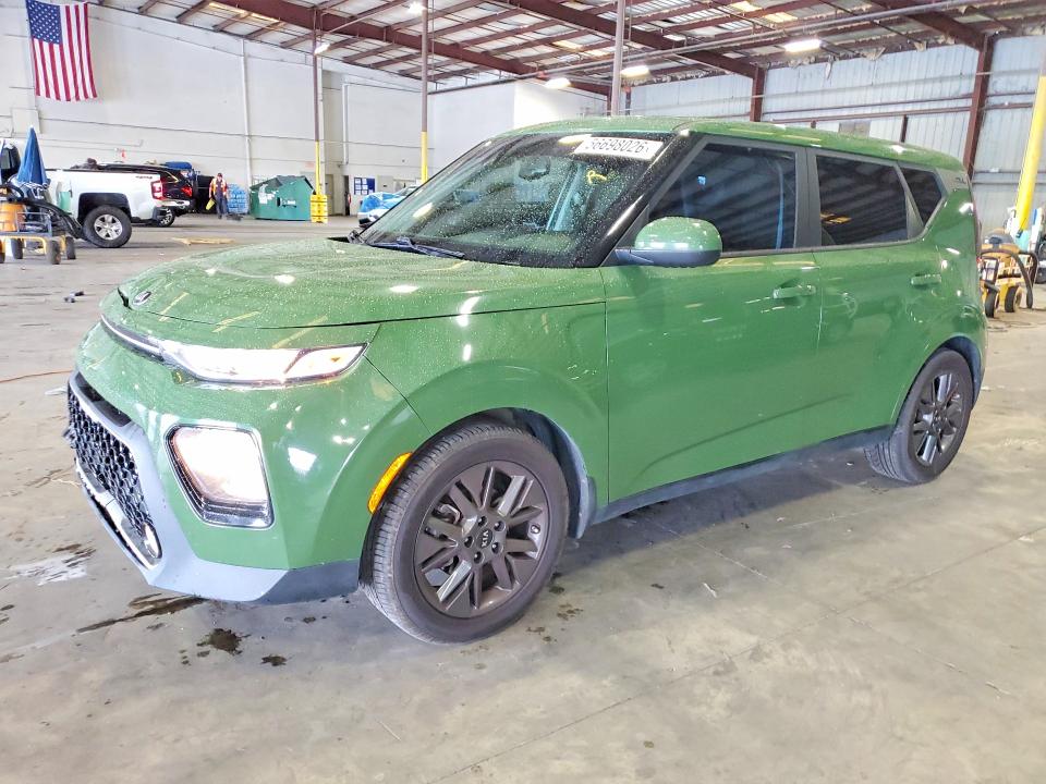 2021 Kia Soul VIN KNDJ33AU8M7140065 COPART salvage auction — FRONT END, Fl - Cert Of Title Slvg Rebuildable, sold $3,900 on 2026-07-20 (photo 1)