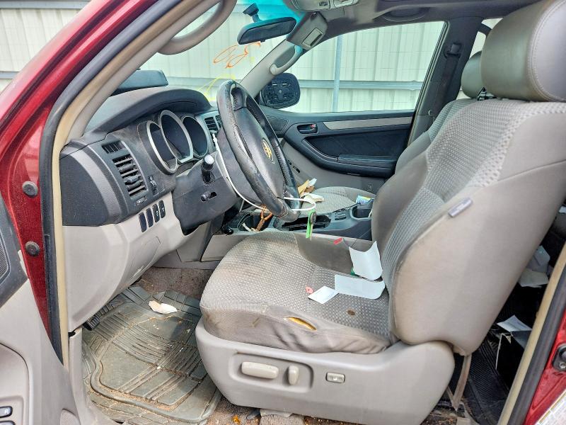 2008 Toyota 4runner VIN JTEZU14R48K007720 COPART salvage auction — FRONT END, La - Cert Of Title-Salvage, sold $3,150 on 2026-07-09 (photo 7)