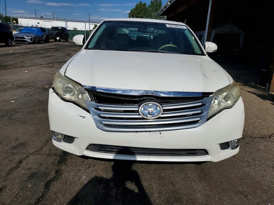 2011 Toyota Avalon VIN 4T1BK3DB5BU410428 COPART salvage auction — REAR END, CO - PUBLIC - SALVAGE TITLE (P), sold $750 on 2026-07-09 (photo 5)