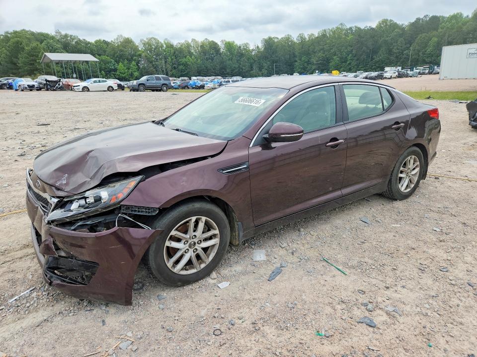2011 Kia Optima VIN KNAGM4A71B5070549 COPART salvage auction — FRONT END, Va - Cert Of Title - Salvage, sold $650 on 2026-07-14 (photo 1)