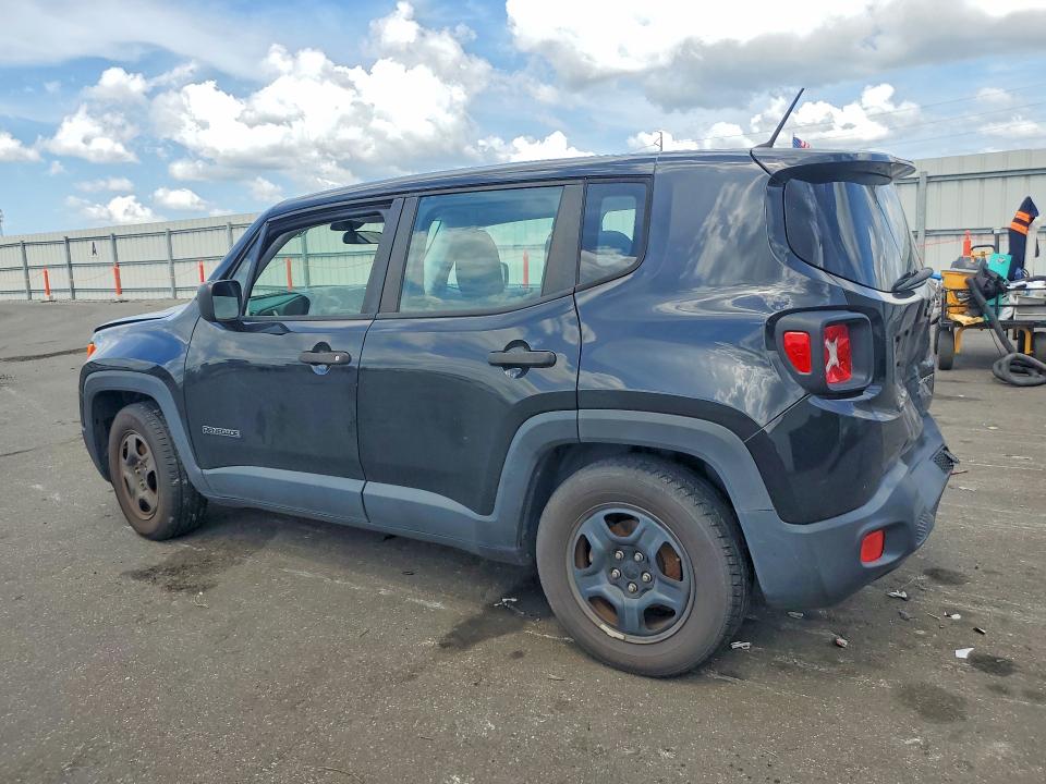 2017 Jeep VIN ZACCJAAB5HPF31149 COPART salvage auction — REAR END, Fl - Cert Of Title Slvg Rebuildable, sold $875 on 2026-08-03 (photo 2)