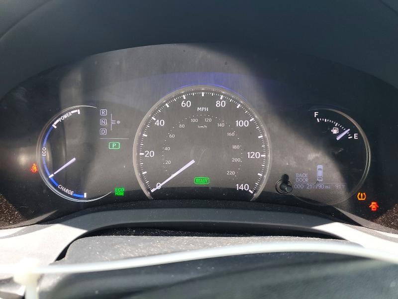 2017 Lexus Ct VIN JTHKD5BH0H2302044 COPART salvage auction — FRONT END, Fl - Cert Of Ttl-Rebuilt&Slvg Rbld, sold $4,600 on 2026-07-10 (photo 9)