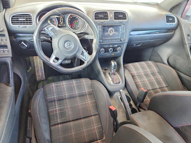 2012 Volkswagen Gti VIN WVWHV7AJ9CW308371 COPART salvage auction — FRONT END, Az - Cert Of Title - Salvage, sold $2,550 on 2026-07-02 (photo 8)