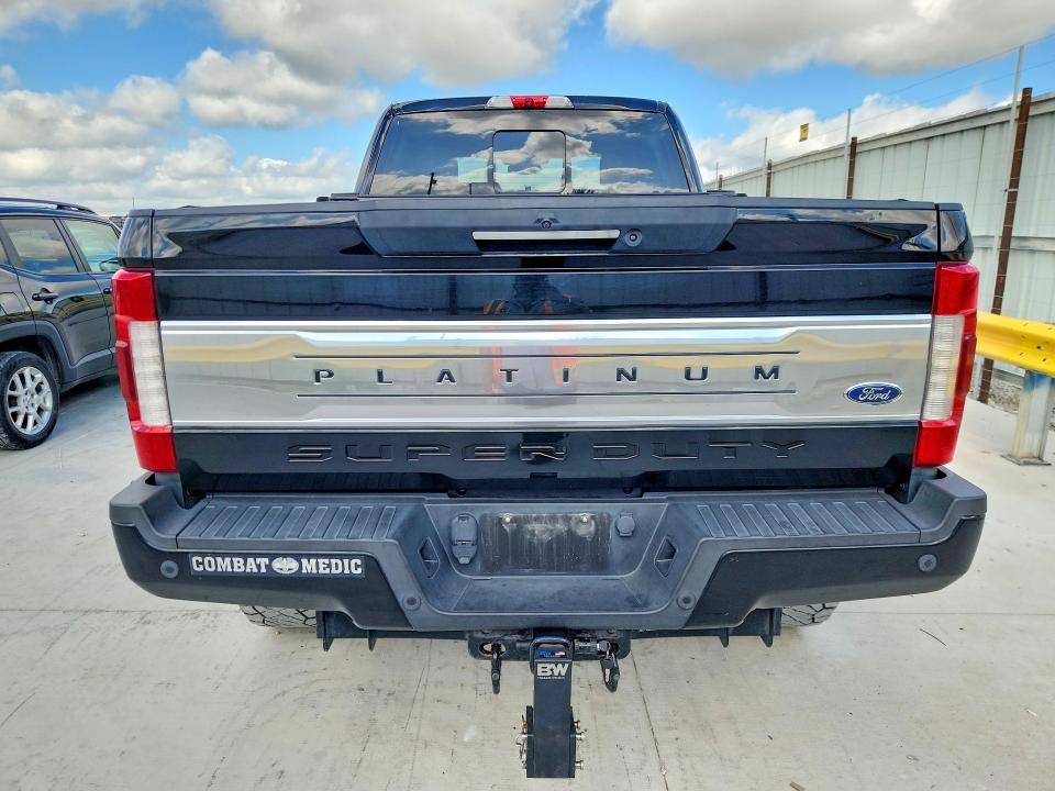2018 Ford VIN 1FT7W2BT1JEB11340 COPART salvage auction — HAIL, Tx - Certificate Of Title, sold $34,500 on 2026-08-28 (photo 6)