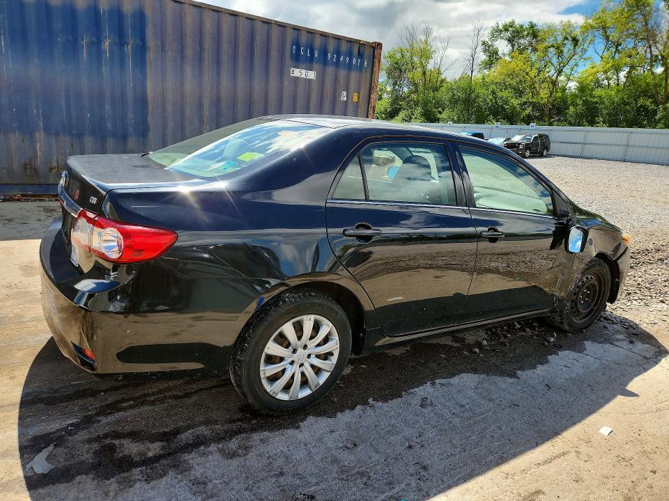 2013 Toyota Corolla VIN JTDBU4EE0DJ115027 COPART salvage auction — FRONT END, Wi - Junked Vehicle Bill Of Sale, sold $1,600 on 2026-07-06 (photo 3)
