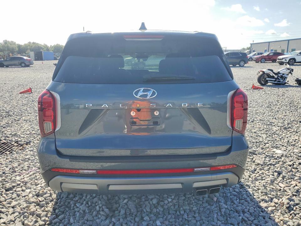 2025 Hyundai Palisade VIN KM8R24GE6SU910964 COPART salvage auction — FRONT END, Fl - Certificate Of Destruction, sold $11,800 on 2026-08-21 (photo 6)