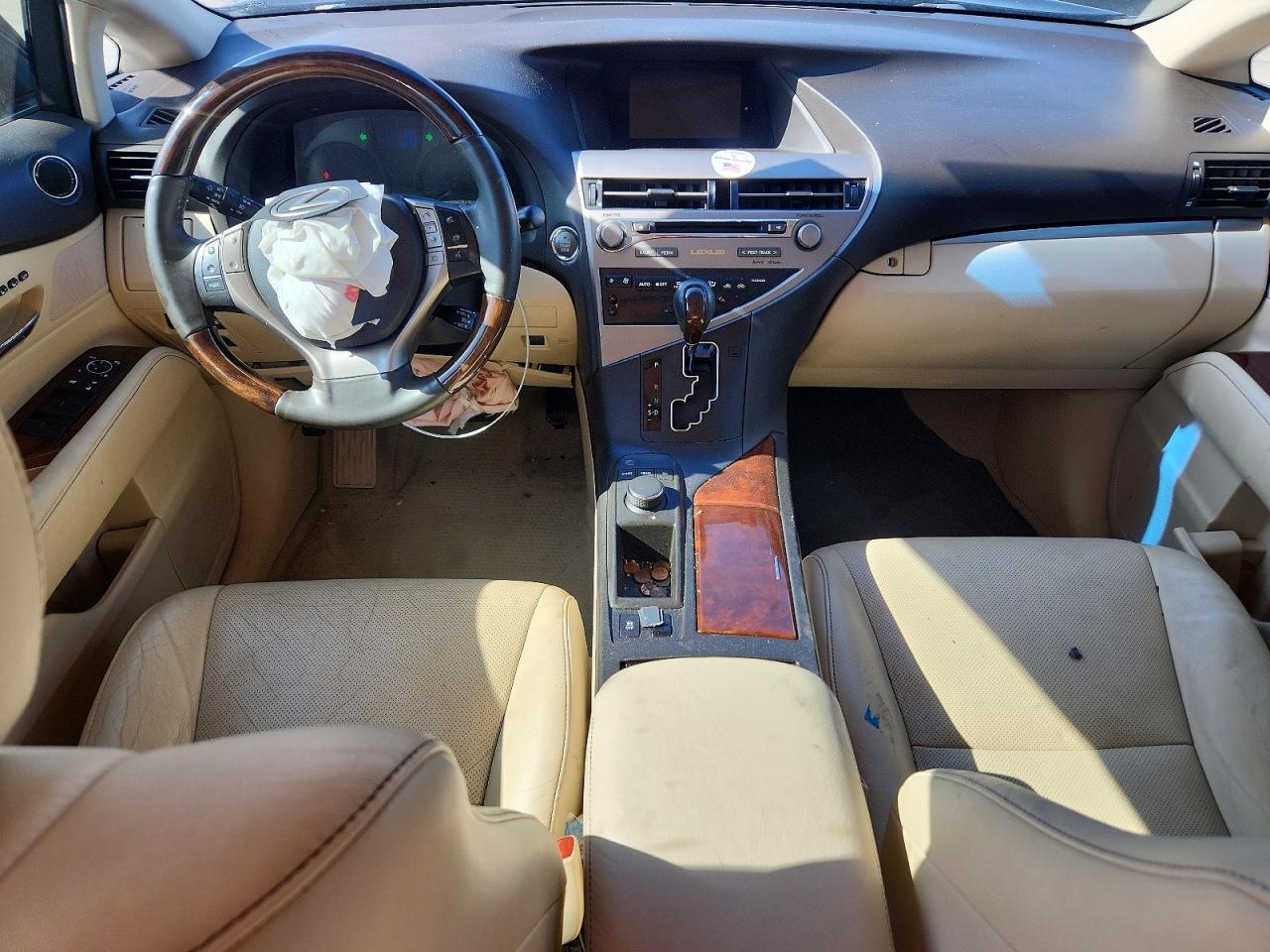 2013 Lexus RX 350 VIN 2T2ZK1BA1DC099013 COPART salvage auction — Front End, TX - SALVAGE VEHICLE TITLE, sold $3,650 on 2026-07-09 (photo 8)