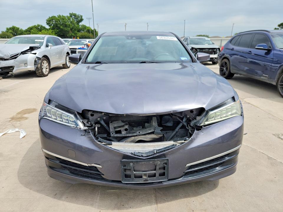2017 Acura Tlx VIN 19UUB1F51HA010466 COPART salvage auction — FRONT END, Tx - Salvage Vehicle Title, sold $2,550 on 2026-07-02 (photo 5)