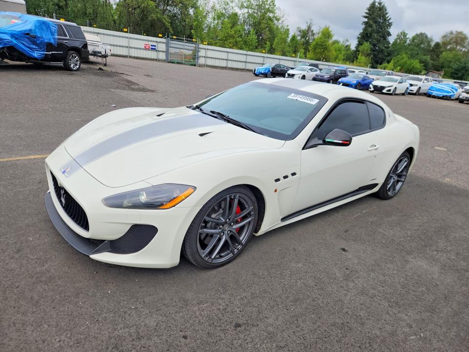 2012 Maserati Granturismo VIN ZAM45MLA9C0065184 COPART salvage auction — VANDALISM, OR - SALVAGE TITLE CERTIFICATE, sold $21,100 on 2026-08-26 (photo 1)