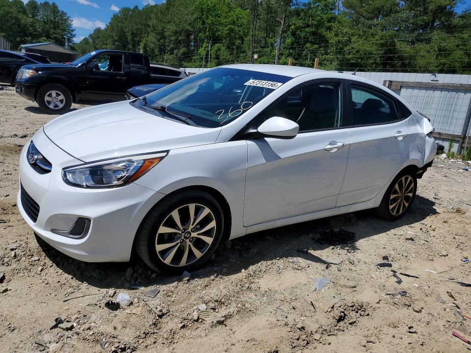 2017 Hyundai VIN KMHCT4AE0HU334003 COPART salvage auction — REAR END, Md - Cert Of Salvage > 75% Damage, sold $650 on 2026-07-28 (photo 1)