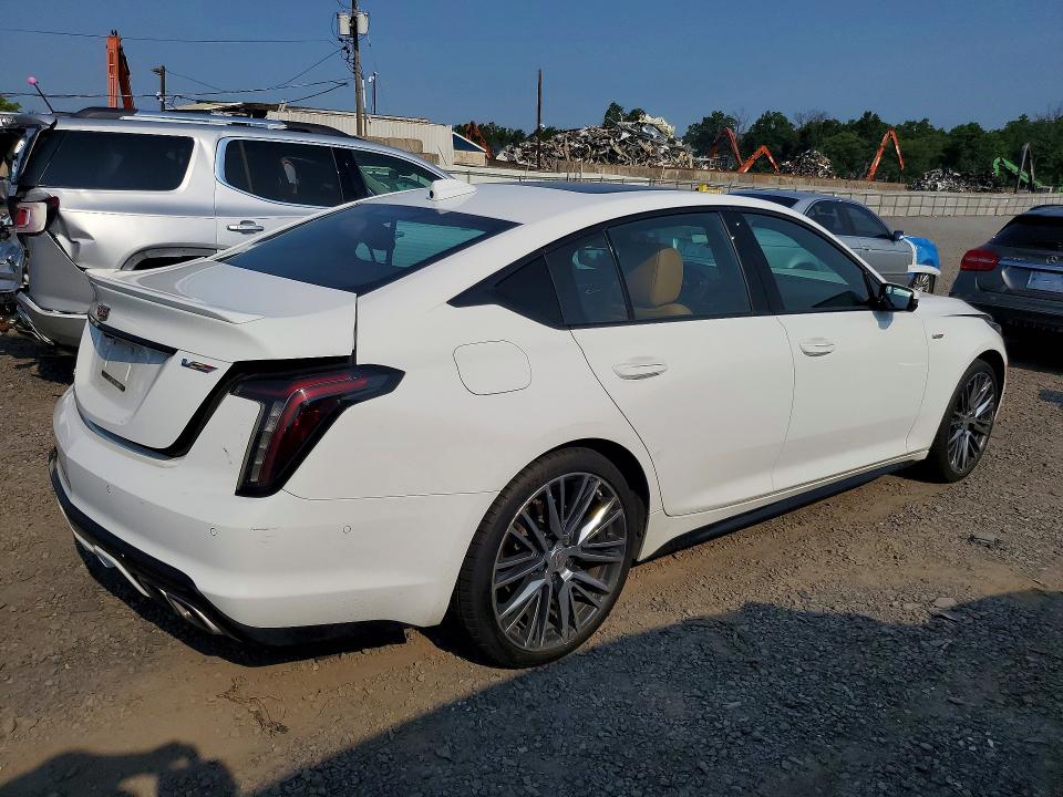 2020 Cadillac Ct5 VIN 1G6DV5RW4L0154838 COPART salvage auction — REAR END, Nj - Cert Of Title-Salvage, sold $16,200 on 2026-07-14 (photo 3)
