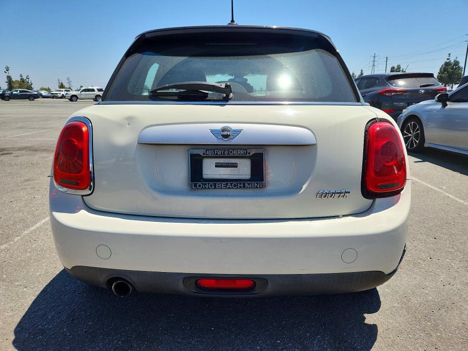 2015 Mini Cooper VIN WMWXS5C55FT827235 COPART salvage auction — FRONT END, Ca - Salvage Certificate, sold $775 on 2026-07-07 (photo 6)