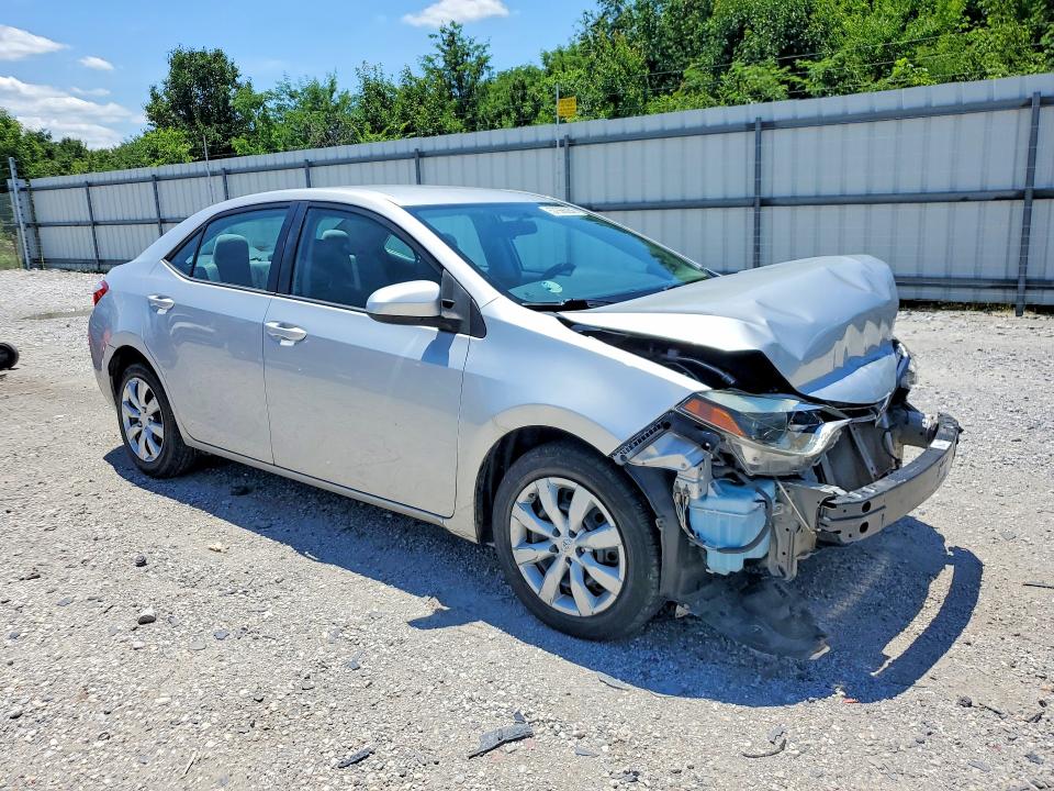 2016 Toyota Corolla VIN 5YFBURHE8GP519668 COPART salvage auction — FRONT END, Ar - Cert Of Title-Salvage, sold $2,600 on 2026-07-27 (photo 4)