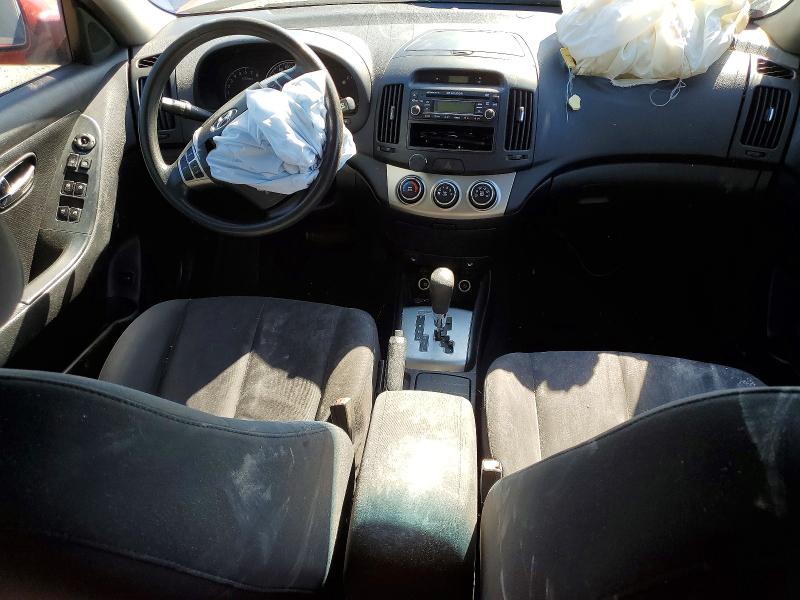 2010 Hyundai Elantra VIN KMHDU4AD4AU992910 COPART salvage auction — FRONT END, ON - PERMIT SALVAGE, sold $200 on 2026-07-23 (photo 8)