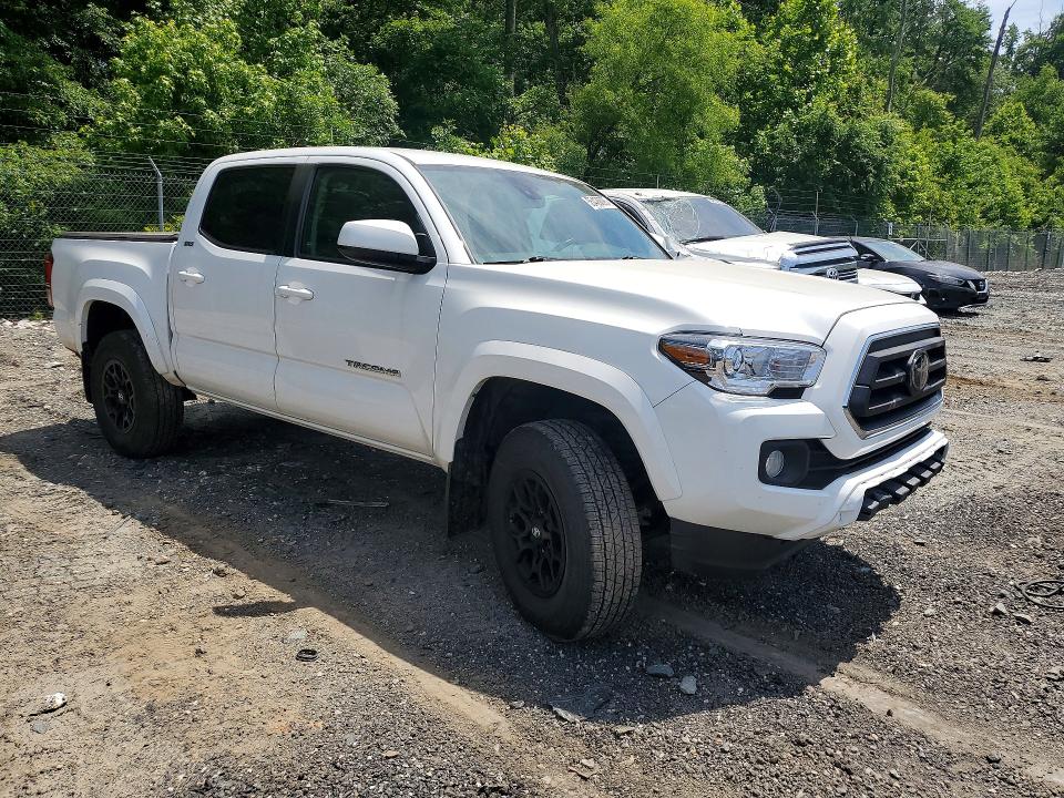 2022 Toyota Tacoma VIN 3TYCZ5AN9NT087660 COPART salvage auction — REAR END, MD - CERT OF SALVAGE > 75% DAMAGE, sold $15,300 on 2026-07-30 (photo 4)