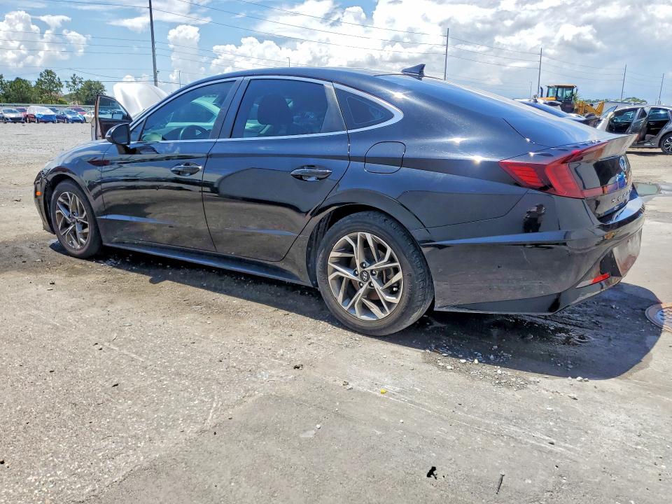 2021 Hyundai Sonata VIN KMHL14JA2MA144573 COPART salvage auction — SIDE, Fl - Certificate Of Destruction, sold $4,250 on 2026-07-17 (photo 2)